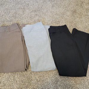 The Limited Dress Pant Bundle 3 Pairs Size 4S and 4R